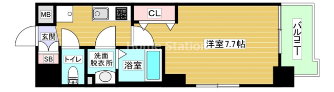 【間取り】 | ラグゼ海老江Ⅱ