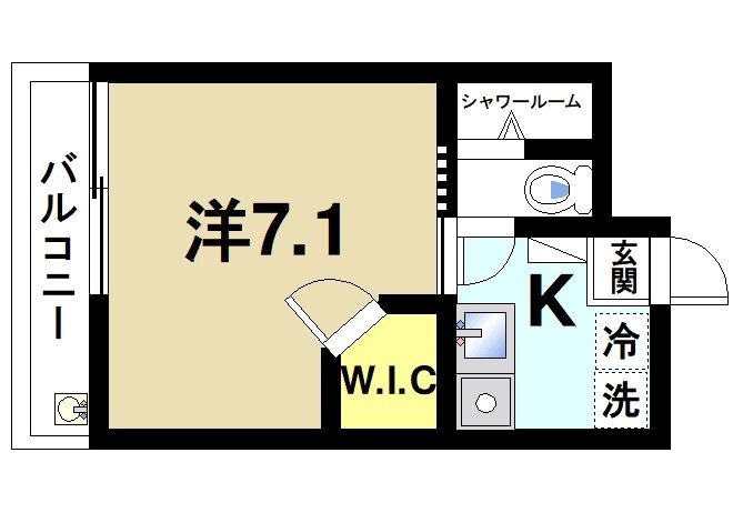 ドムール佐保川の間取り|間取り