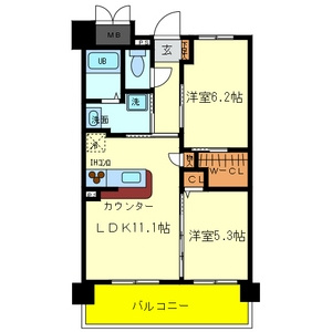 【間取り】 | グランジュテ眞