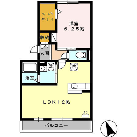 クラベールの間取り