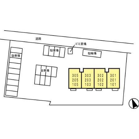 クラベールの区画図