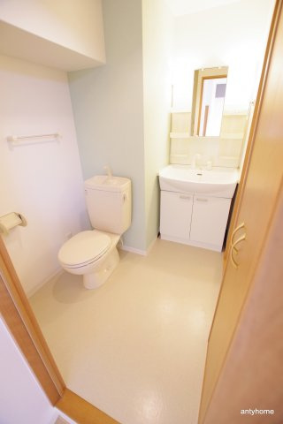 アエラス　仲介手数料無料の洗面所
