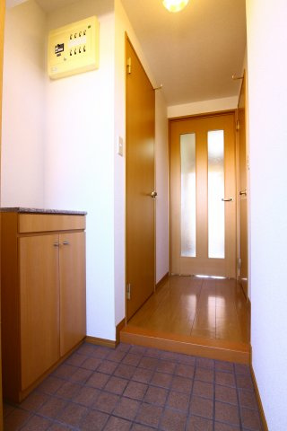 フォレストビューの玄関