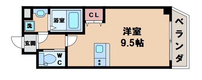【間取り】 | ＫＳロイヤル天王寺北