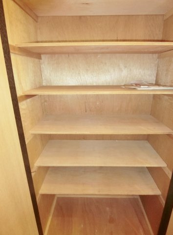 南日当貸家Dの収納