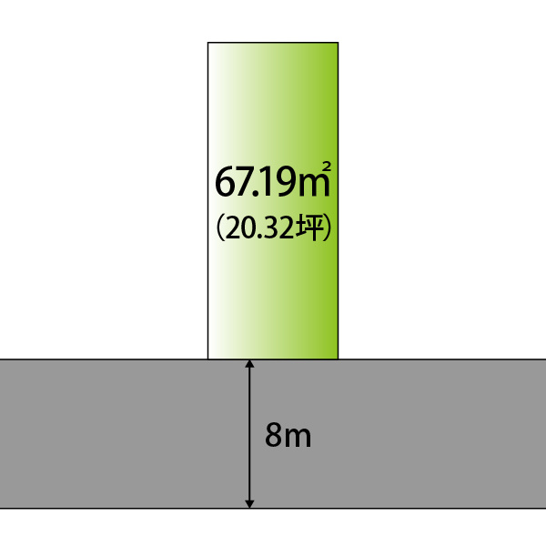 和歌山市元寺町2丁目・土地・122735の区画図