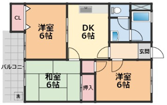【間取り】 | アイケンハイツ・