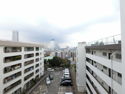 【展望】 | 第二ニュー野毛山マンション | 陽当たり、眺望良好です。
