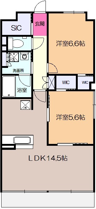 K－コンフォートの間取り