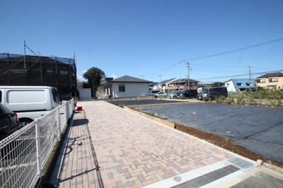 【前面道路含む現地写真】 | 海老名市河原口2丁目　Ａ区画　土地（更地）全2区画【仲介手数料無料】