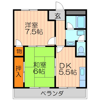 【間取り】 | 大西マンション
