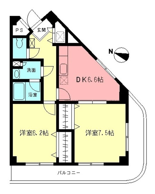 コンフォール・EDOの間取り