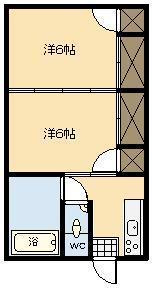 【間取り】 | 奥野アパート