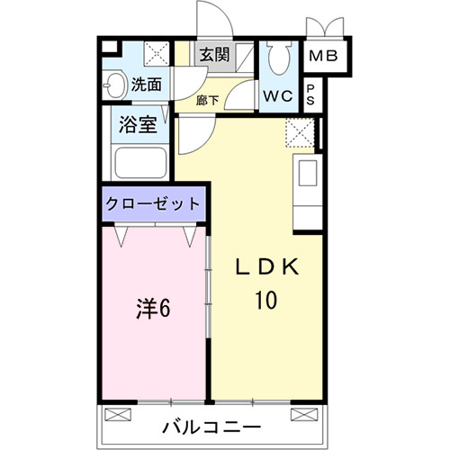 サン・ブローテの間取り|間取図