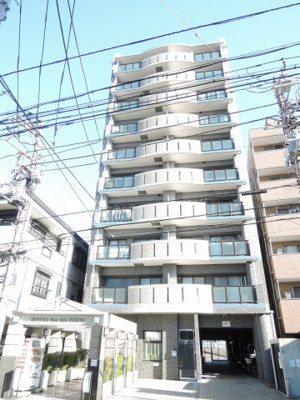 【外観】 | エミネンスリバーヒルズ鶴見 | 鶴見線「国道」駅徒歩2分！鶴見川が近く、雰囲気の良いリバーサイド。
6階角部屋・2面採光につき採光・風通し良好です♪