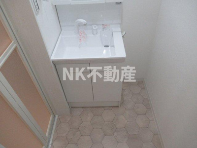 【洗面所】 | ノイヴェル長瀬（長瀬賃貸） | 洗面所です