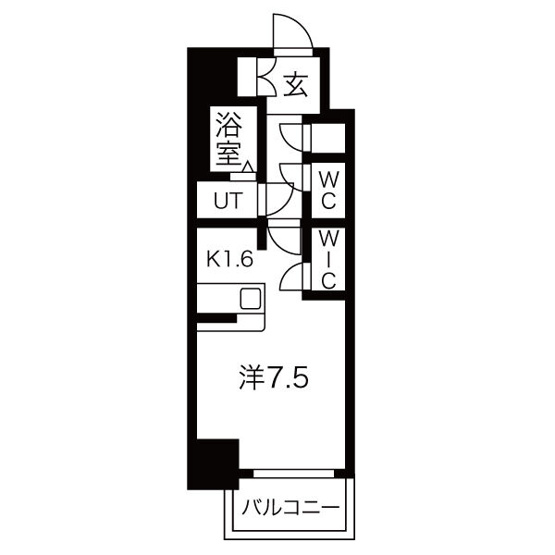 【間取り】 | レジュールアッシュOSAKA今里駅前
