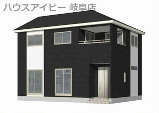 【外観】 | 岐阜市中川原　新築戸建全2棟　　2.5帖テレワーク部屋あり　お車スペース3以上台可能