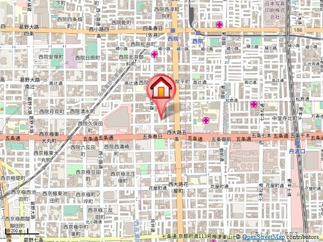 メゾン・ド・パンドールの地図