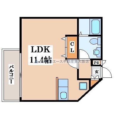 【間取り】 | アルテハイム東大阪