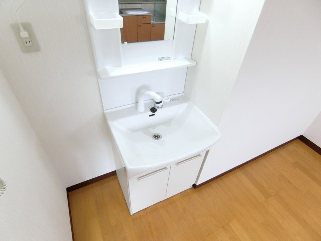 末広マンションの洗面所