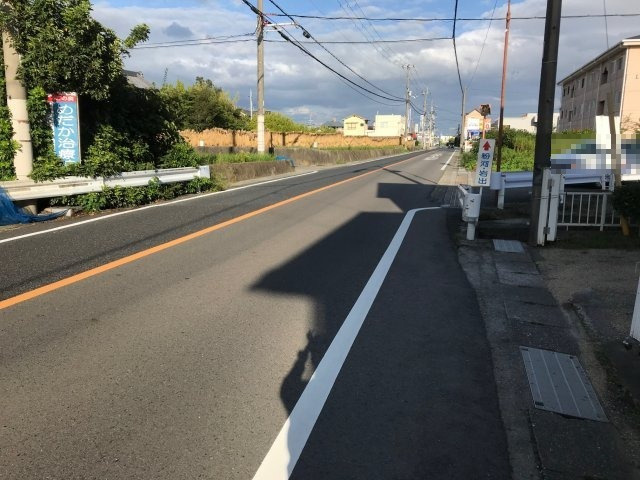 和歌山市弘西・土地・56623の前面道路含む現地写真