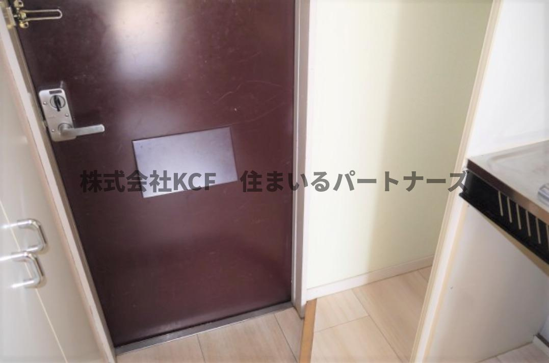 レジデンス津福本町Ⅱの玄関|ゆったりとした玄関です