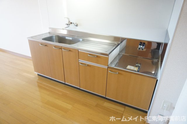 熊本市北区鶴羽田４丁目の賃貸マンションのキッチン