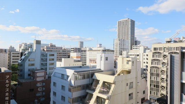 キャメロット北堀江の展望
