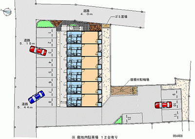 【駐車場】 | ラフィネあたご
