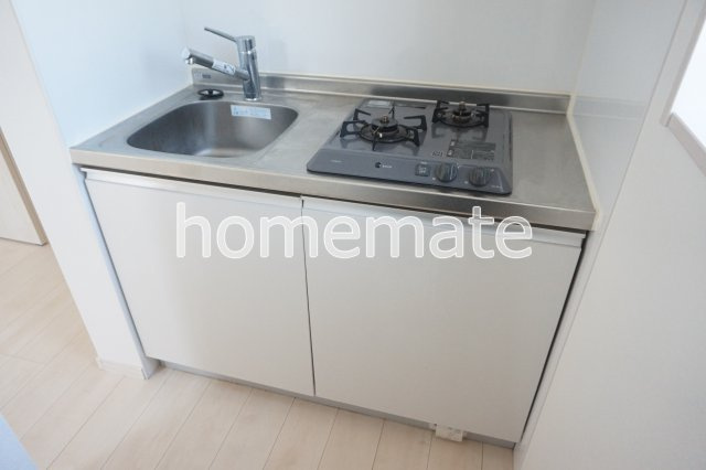 熊本市中央区琴平２丁目のアパートのキッチン