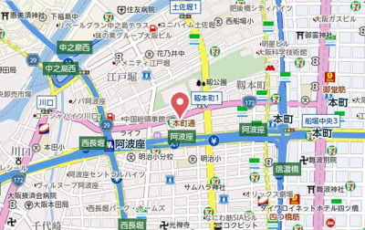 【地図】 | VILLE NEUVE西本町