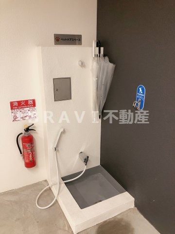 エステムコート大阪新町　BRAVI不動産のその他共用部分|【エステムコート大阪新町】ペット用脚洗い場