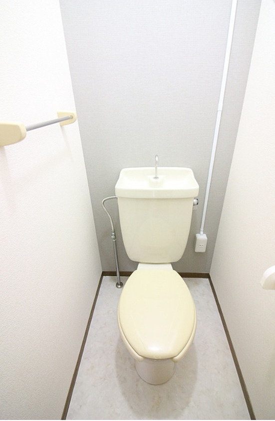 久留米市東櫛原町のハイツのトイレ|トイレもきれいです
