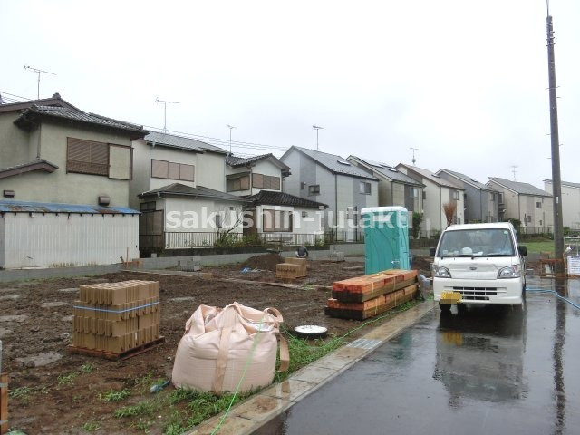 作新台５丁目　新築　の前面道路含む現地写真|作新台５丁目　全８棟分譲　新築戸建　フラット３５Ｓ（Ａプラン）住宅性能表示４項目において最高等級　すまい給付金対象物件　