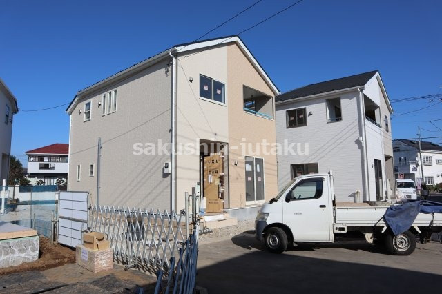 作新台５丁目　新築　の外観|作新台５丁目　全８棟分譲　新築戸建　フラット３５Ｓ（Ａプラン）住宅性能表示４項目において最高等級　すまい給付金対象物件　