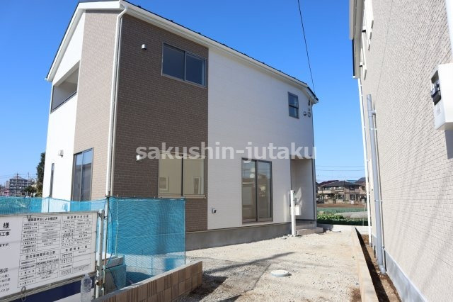 作新台５丁目　新築　の外観|作新台５丁目　全８棟分譲　新築戸建　フラット３５Ｓ（Ａプラン）住宅性能表示４項目において最高等級　すまい給付金対象物件　