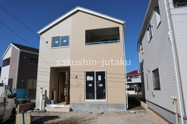作新台５丁目　新築　の外観|作新台５丁目　全８棟分譲　新築戸建　フラット３５Ｓ（Ａプラン）住宅性能表示４項目において最高等級　すまい給付金対象物件　