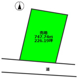 宮崎市大瀬町　売地の画像