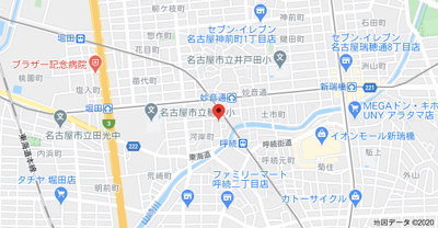 【地図】 | Glanz 妙音通