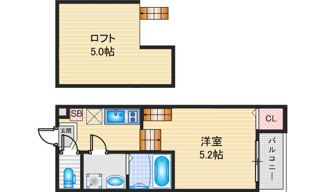 【間取り】 | Glanz 妙音通 | 略図の為、現状優先