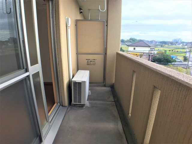 メゾンまえはたⅢのバルコニー