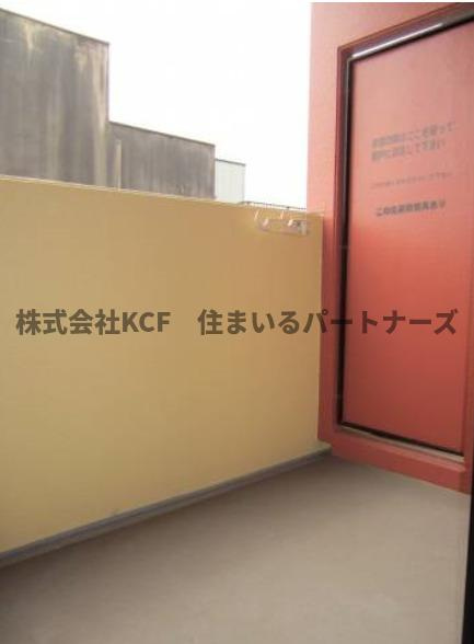 ロマネスク通町第2のバルコニー|落ち着いた時間を過ごせるバルコニーです