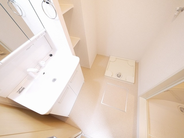 プリートカーサの洗面所|使いやすい洗面所です