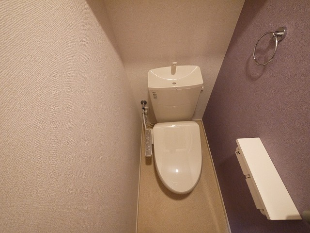 プリートカーサのトイレ|ゆったりとした空間のトイレです