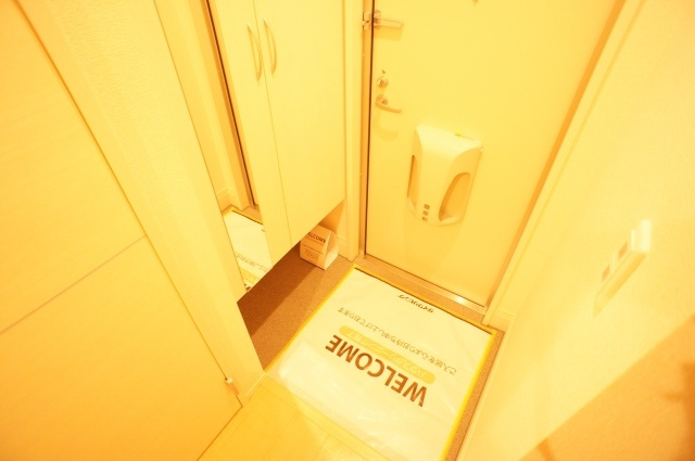 ベルフルールの玄関|★ミラー付きシューズボックス