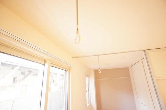 ベルフルールの内装|★室内物干しフック