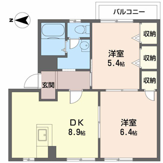【間取り】 | プレミール當麻