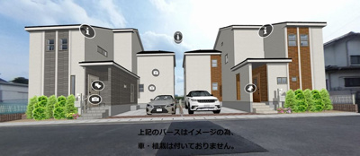 【外観パース】 | 新和2丁目東栄2棟 2号棟