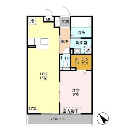 グレイスコート(北坂戸)の間取り